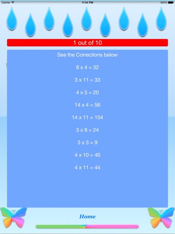 My Talking Times Tables for iPad - Free screenshot 3