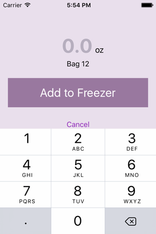 Liquid Gold - Track your Breastmilk Inventory screenshot 2