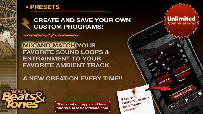 100 Binaural Beats and Isochronic Tones  AmbiScience™