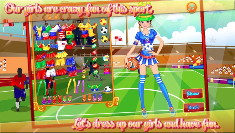 Football Princess Dressup