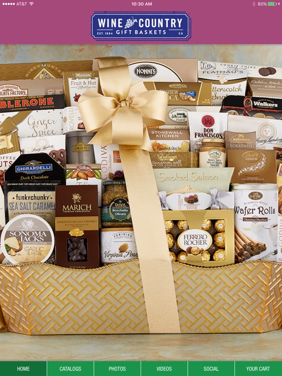 Wine Country Gift Baskets iCatalog