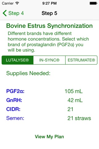 Bovine Estrus Synchronization screenshot 4