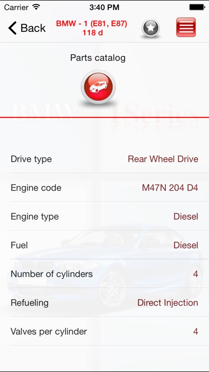 Autoparts BMW 1-series screenshot-3