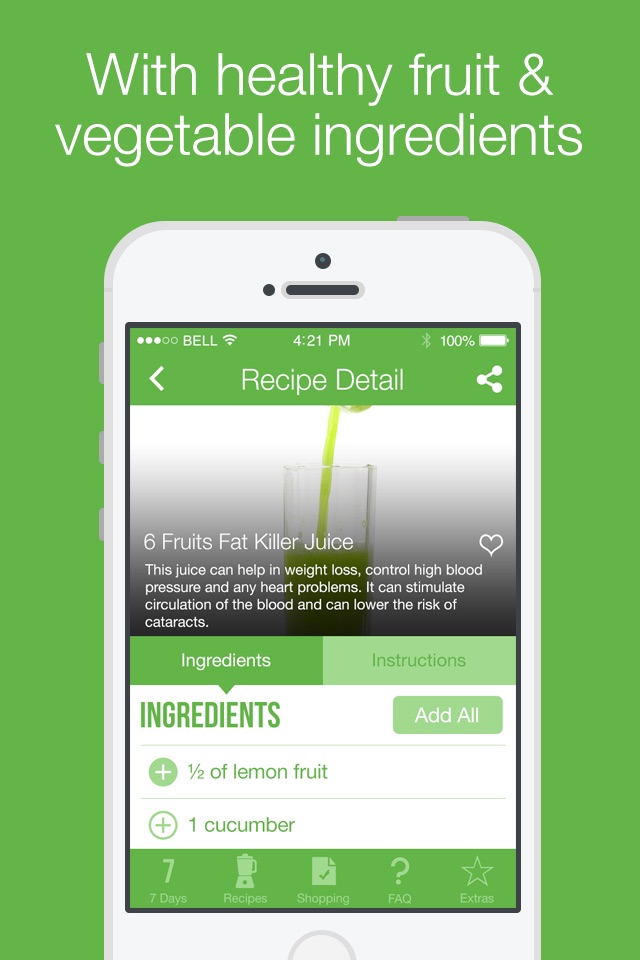 7 Day Juice Detox Cleanse screenshot 3