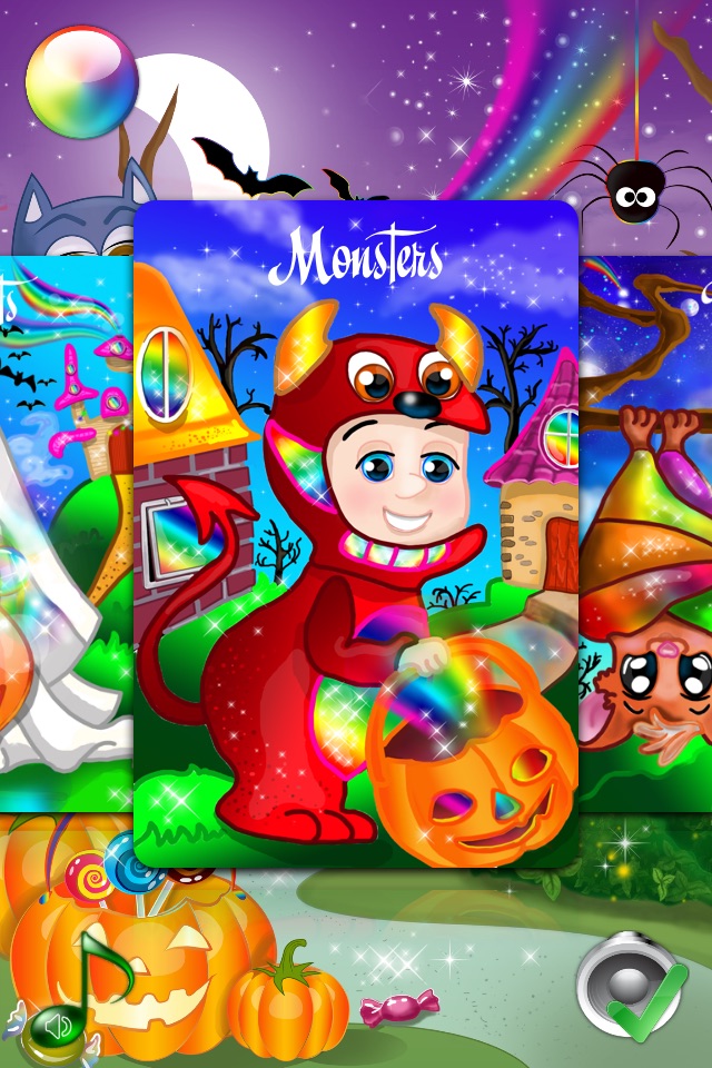 Fun Halloween Coloring Pages - Painting Pictures & Color Sheets for Kids screenshot 2