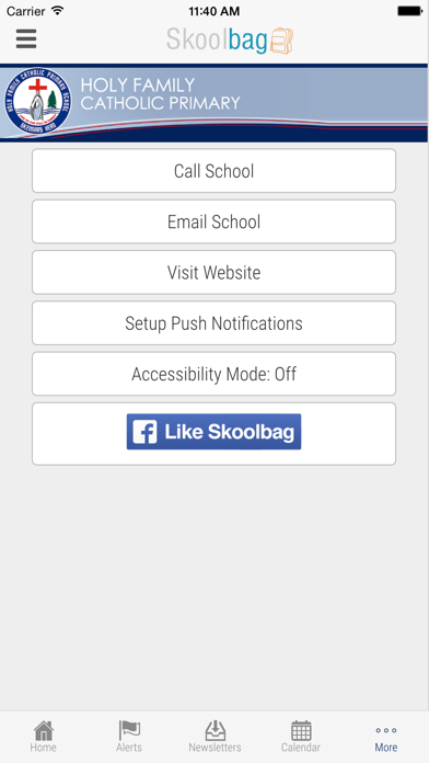 How to cancel & delete Holy Family Catholic Primary Skennars Head - Skoolbag from iphone & ipad 4