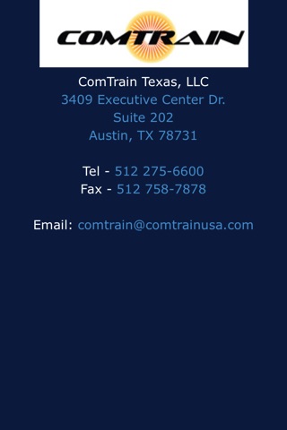 ComTrain Mobile screenshot 2