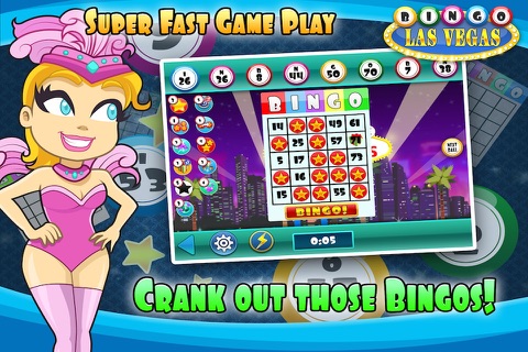Bingo Las Vegas-Best Show Girls Game Blitz screenshot 4