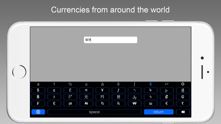 Symbol Keys - An iOS 8 Keyboard Extension