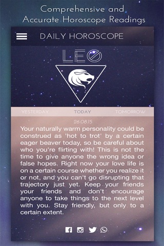 Daily Horoscope - My Future Teller, Zodiac Signs and Astrology Horoscopes Readings by Astrologer screenshot 2