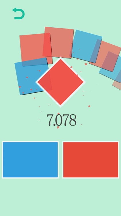 Red vs. Blue - Don't Tap Wrong The Color Tiles