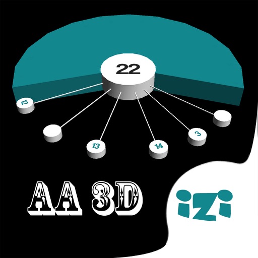 AA 3D Free Icon