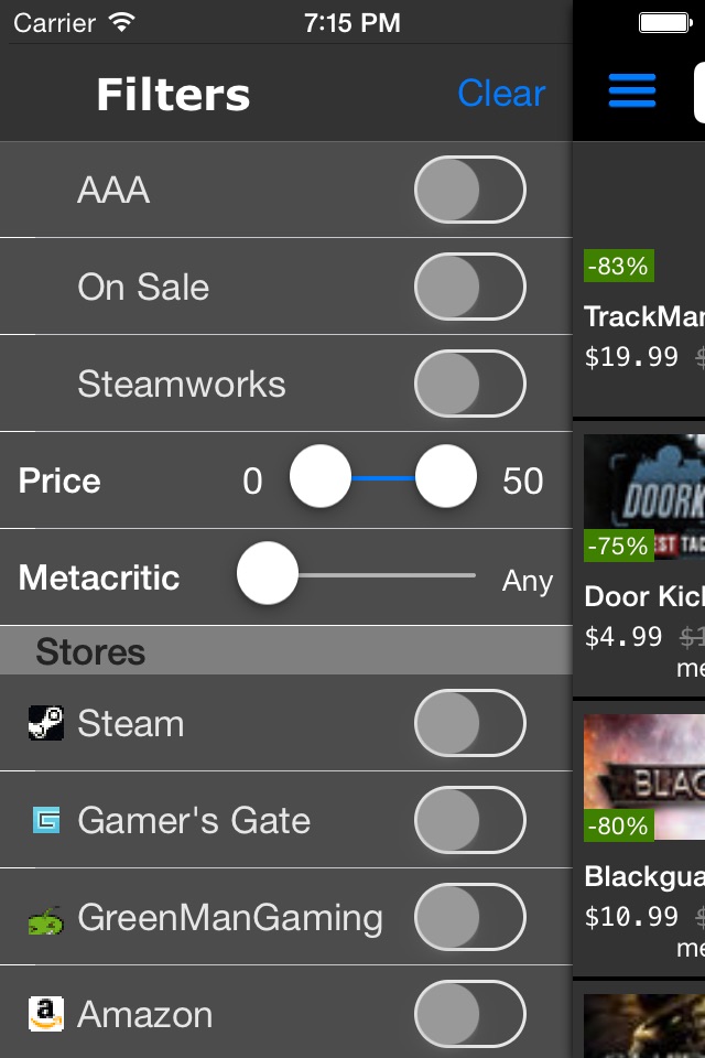 Shark Deals - PC game deals screenshot 3