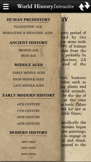 World History Interactive Timeline