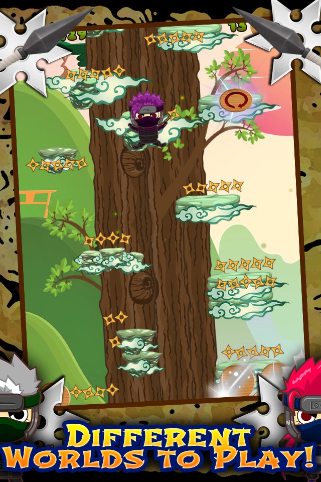 Awesome Ninja Jump Adventure Game FREE screenshot 3