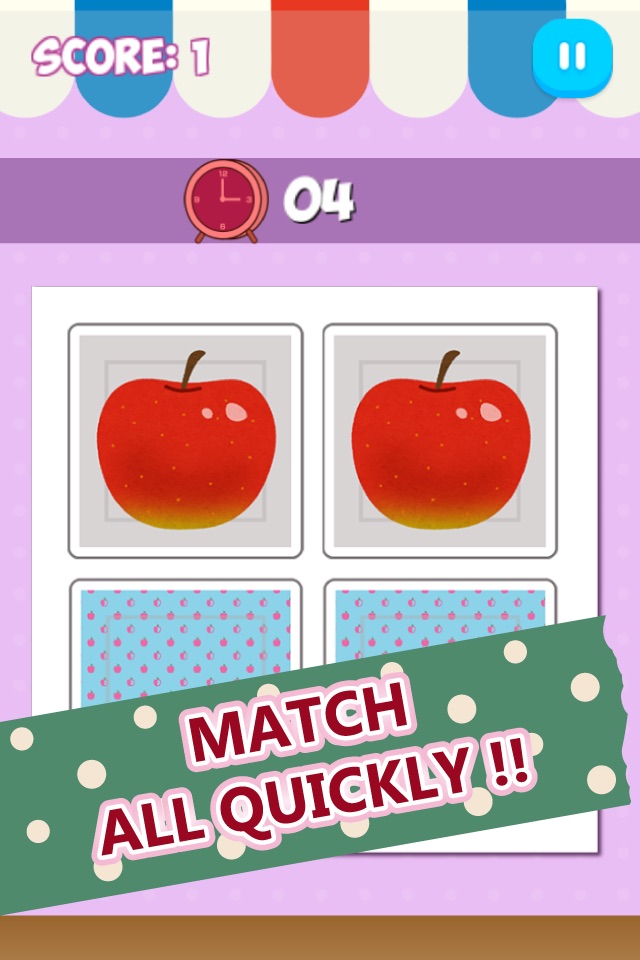 Card Match Fruits screenshot 2