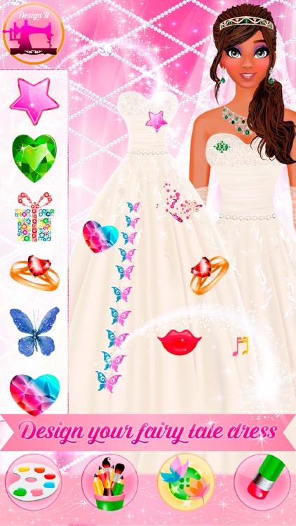 Princess Wedding Makeover - Dress Up, Make Up, Tailor and Outfit Maker