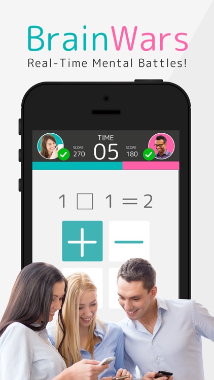 Brain Wars: Competitive brain training game