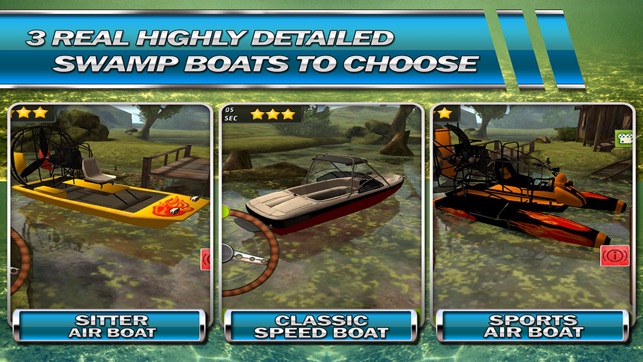 Jet Boat Outback Race Real 3D Speed Driving and Parking Raci(圖2)-速報App