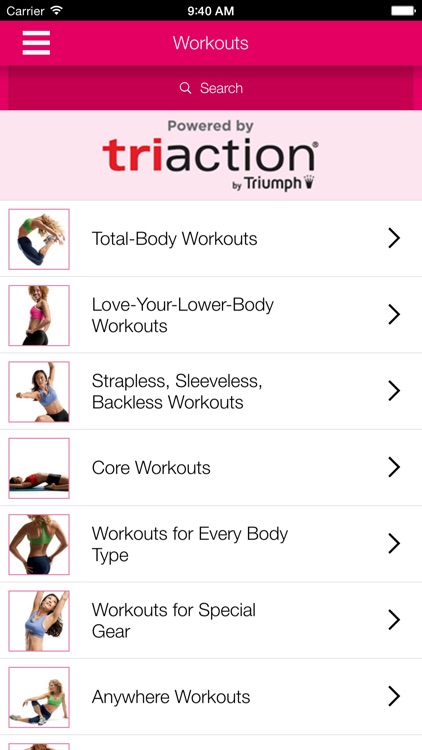 Women’s Health 15 min Workouts