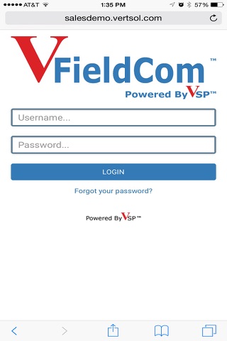 vFieldCom screenshot 2