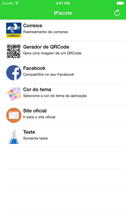 iPacote - Utilitários, Lanterna, QRCode, Operadora de telefone e Rastreamento