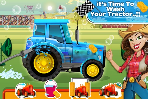 Racing Tractor Simulator Spa & Salon screenshot 2