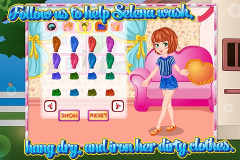 Princess  Washing Clothes screenshot 4