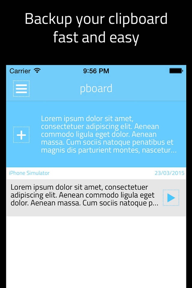 pboard - Smart clipboard with Widget screenshot 2