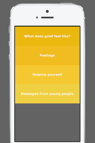 Grief: Support for Young People screenshot 2