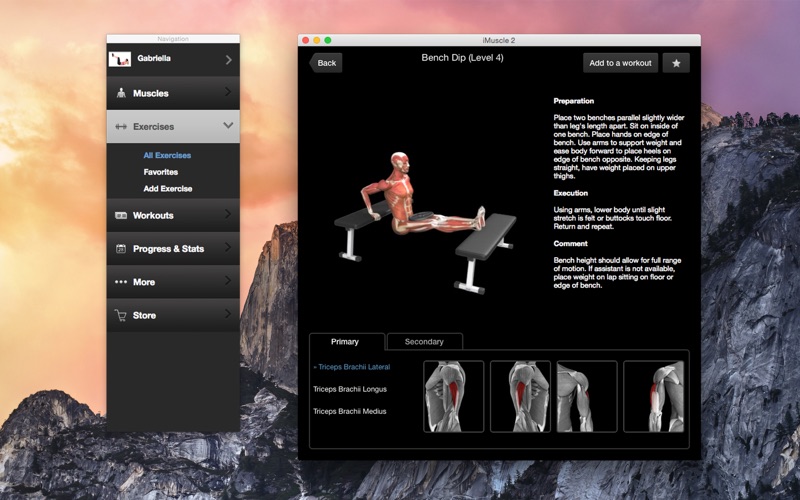 iMuscle 2 screenshot1