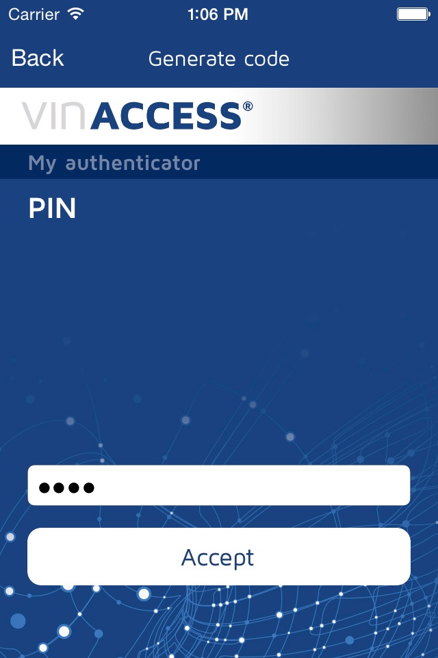 VinToken vinACCESS® OTP screenshot 3