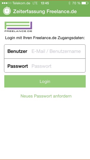 Zeiterfassung Freelance.de(圖1)-速報App