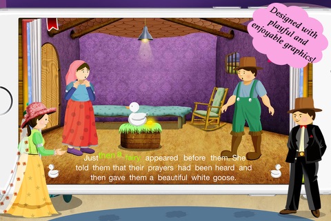 The Goose with the Golden Eggs by Story Time for Kids screenshot 2