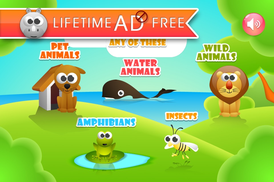 Animal World - An app for children and toddlers to learn about animals. screenshot 2