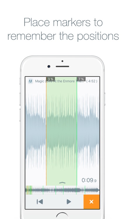 StarLicks - play and record at speed from 0.25x to 2.0x