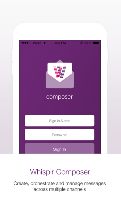 How to cancel & delete Whispir Composer from iphone & ipad 1