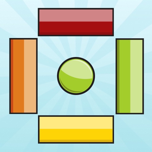 Sorting Frenzy Speed Reaction Test Challenge - Sort by matching the same color balls and tiles Icon