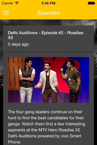 MTV Roadies X2 - Official App screenshot 3