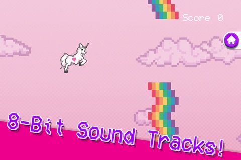 Unicorn Skyride Challenge FREE screenshot 2