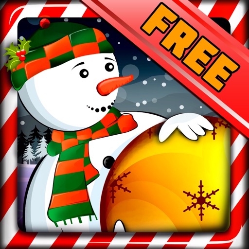 Snowman on Christmas Night : Ride & Jump The Holiday Decorations