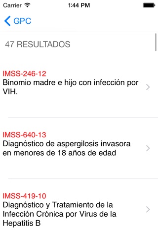 GPC México - Guías de práctica clínica screenshot 2