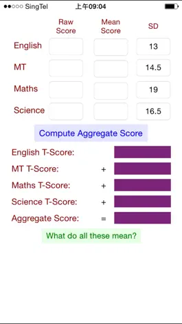 Game screenshot PSLE Aggregate Calculator hack