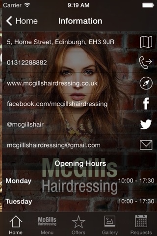 McGills Hairdressing screenshot 3