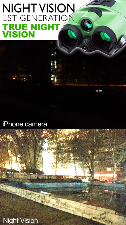 Night Vision 10x zoom (photo and video)