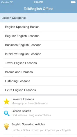 Game screenshot TalkEnglish Offline Version for iPad/iPhone/iPod mod apk