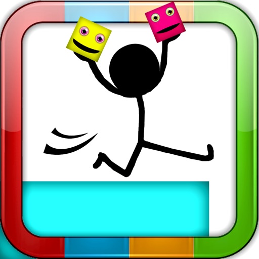 Crazy Thief run : Steal the Squares & Avoid the pillars Free! iOS App