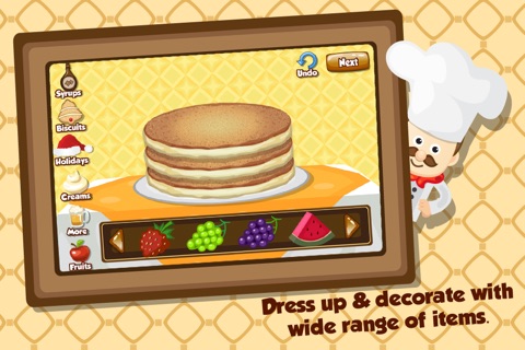 Pancake Maker - Kids Cooking Game screenshot 4