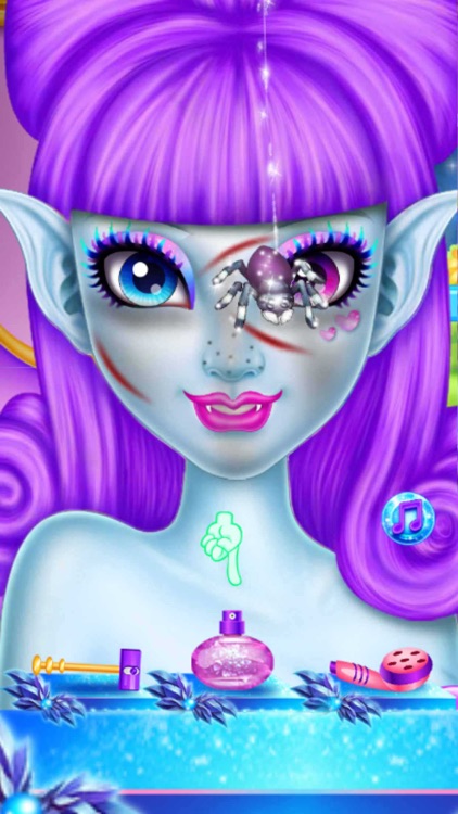 A Monster Super Girl:Princess Hair Salon & Makeover Games