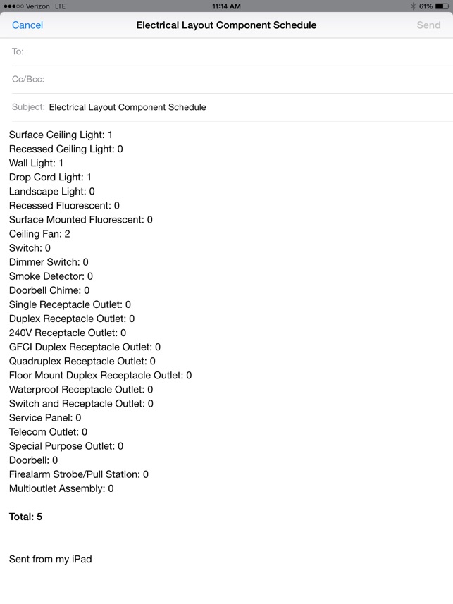 Electrical Layout Capture Assistant - iPad Edition(圖2)-速報App